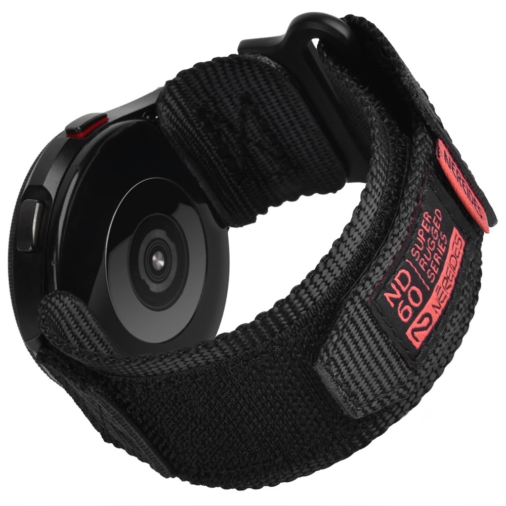 Nereides Compatible with Samsung Galaxy Watch 5 Rugged Nylon Sports Strap Woven